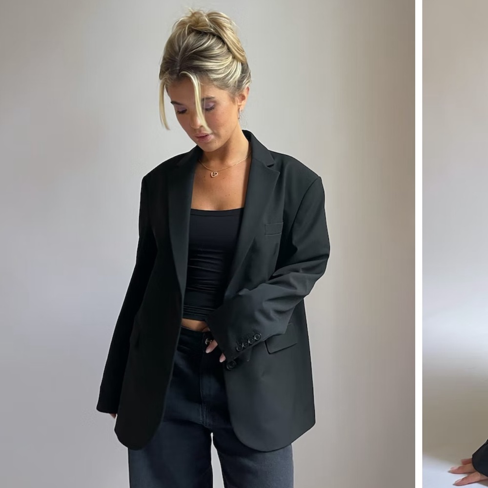 Djerf Avenue Forever Blazer Black NWT